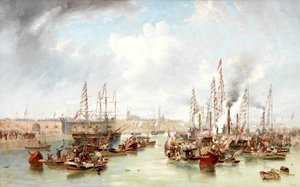 A Abertura das Docas do Sul de Sunderland, 20 de junho de 1850